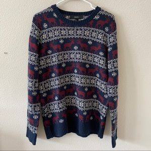 nordic pattern sweater